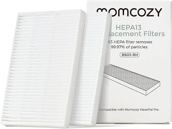 Filtro HEPA13 de Reposição Momcozy KleanPal Pro – Kit com 2 Unidades
