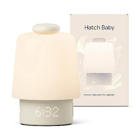 Hatch Baby Sound Machine & Night Light Routine Builder Ruido Branco, Luz noturna, Putty