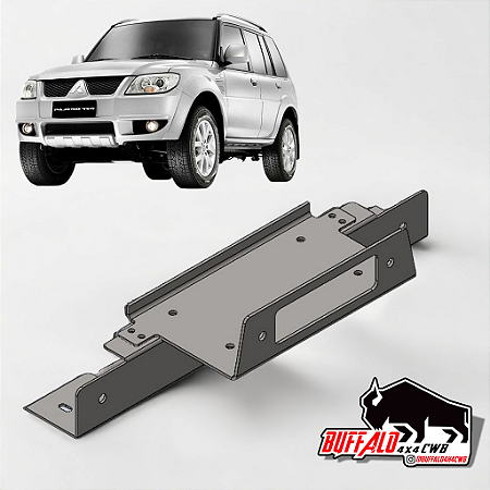 Base para Guincho Elétrico Embutido - Pajero TR4