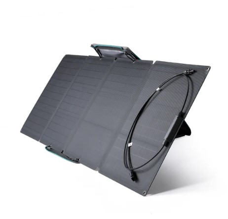 Painel Solar Portátil Dobrável EcoFlow 160W – Alta Eficiência e Resistência