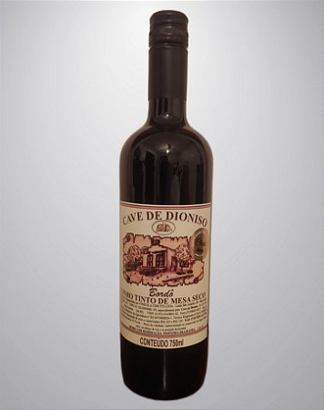 Vinho Tinto de Mesa Seco Bordô 750ml (ouro 2022)