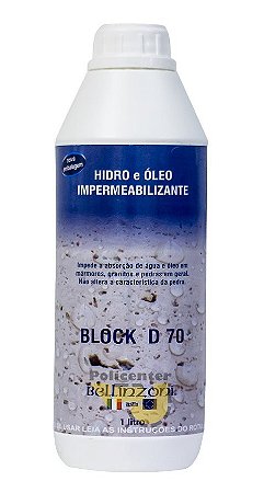 Impermeabilizante Block D-70  - 1 Litro - Bellinzoni