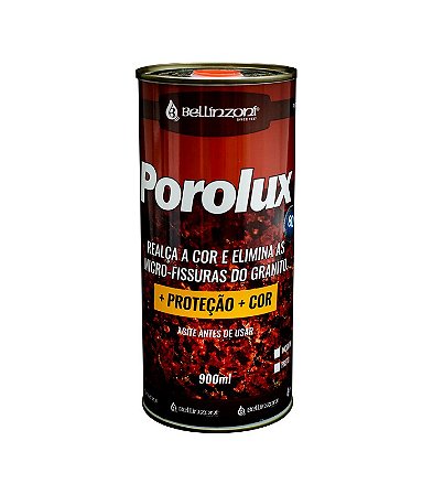 Porolux Reavivante de Cor Preto para Granito - 900 ml - Bellinzoni