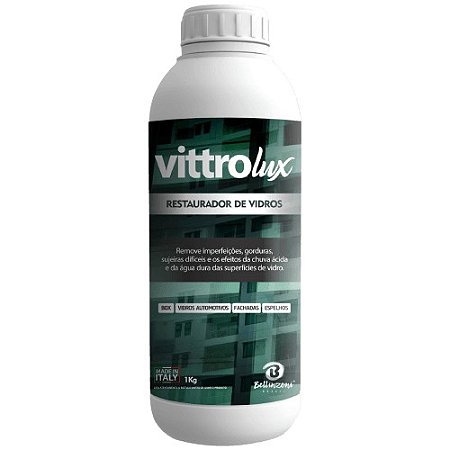 Vittrolux Restaurador de Vidros - 1Kg - Bellinzoni