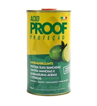 Proteção Contra Manchas Acid Proof Bellinzoni