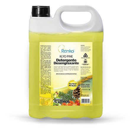 Detergente Desengraxante Gel Klyo Pine - 5 Litros - Renko