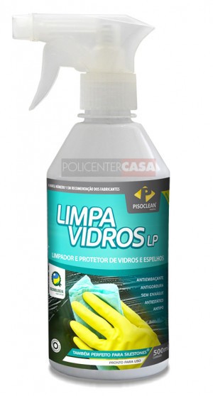 Limpa Vidros LP - 500 ml - Pisoclean