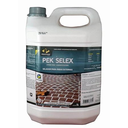 Pek Selex Selador Acrílico - 5 Litros - Pisoclean