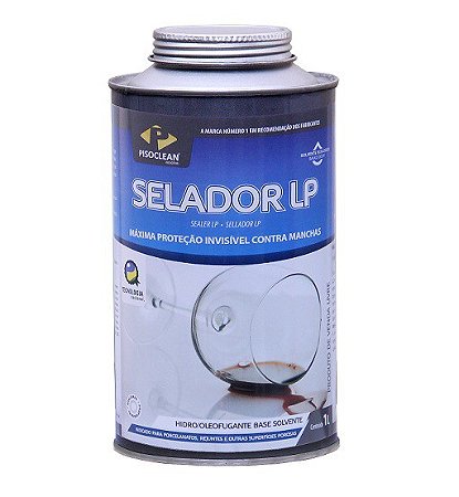 Selador LP Hidro Óleofugante - 1 Litro - Pisoclean