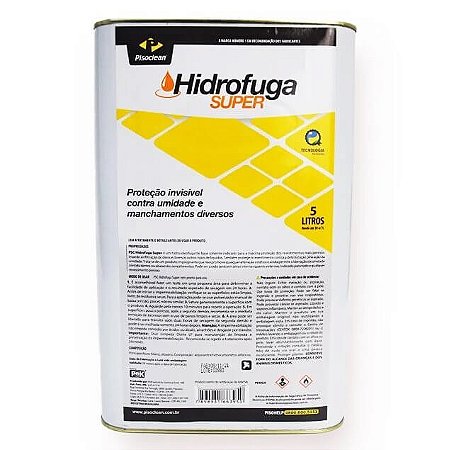 Hidrofuga Super Impermeabilizante de pisos - 5 litros - Pisoclean