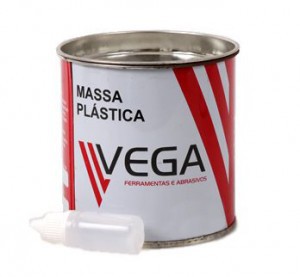 Massa Plástica 800g - Vega