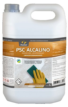 PSC Alcalino Limpador desengraxante para pisos - 5 L - Pisocelan