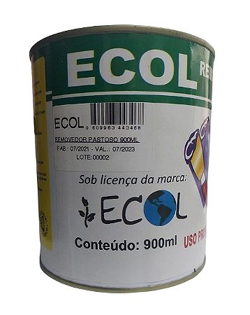 Removedor de Resina Pastoso 900 ml - Ecol