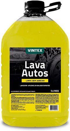 Lava Autos Concentrado pH Neutro - 5 Litros - Vonixx