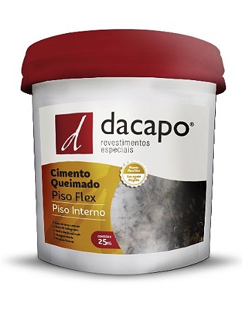 Cimento Queimado Piso Flex - Dacapo