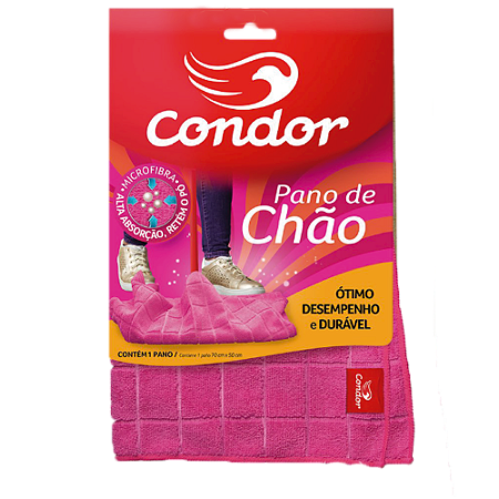 Pano de Chão em Microfibra - Condor