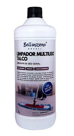 Limpador Multiuso Talco - 1 Litro - Bellinzoni