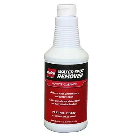 Limpador de Vidros Water Spot Remover - 591ml - Malco