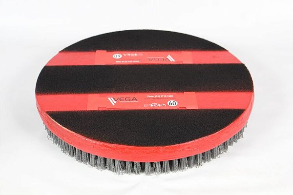 Escova para Enceradeiras Industriais com Velcro - VEGA