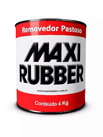 Removedor Pastoso 4kg - Maxi Rubber