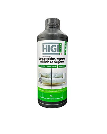 01 First - Limpa Tecidos, Tapetes, Estofados e Carpetes 1L - Higi Tools