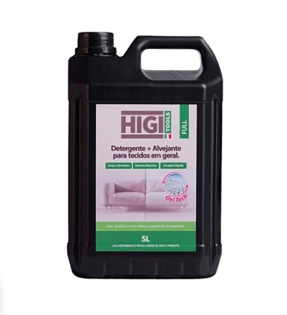 Full - Detergente + Alvejante Para Tecidos em Geral 5L - Higi Tools