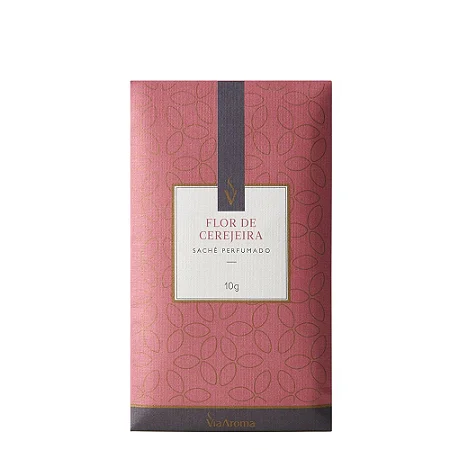 Sachê Perfumado Flor de Cerejeira - 10g - Via Aroma