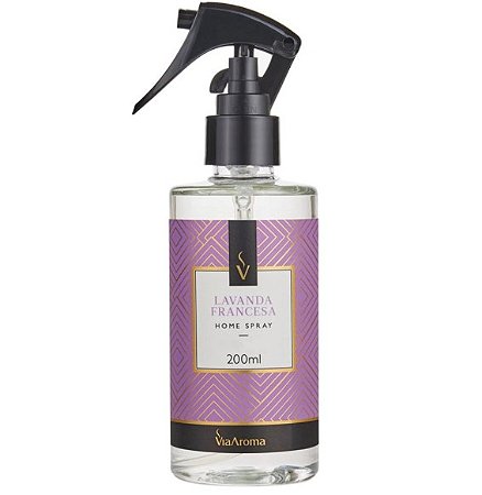 Home Spray Lavanda Francesa - 200ml - Via Aroma