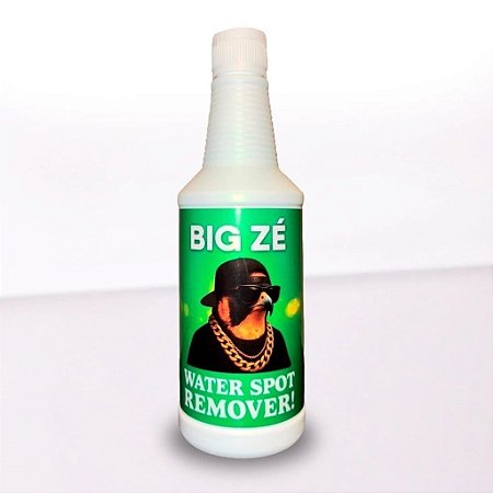 Big Zé Water Spot - Removedor Profissional de Calcificações para Vidros de Box - Peregrino