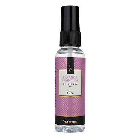 Home Spray Lavanda Francesa Via Aroma 60ml - Via Aroma