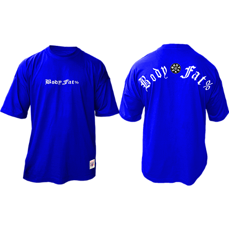 Camiseta Oversized BODY FAT % Ombro a Ombro