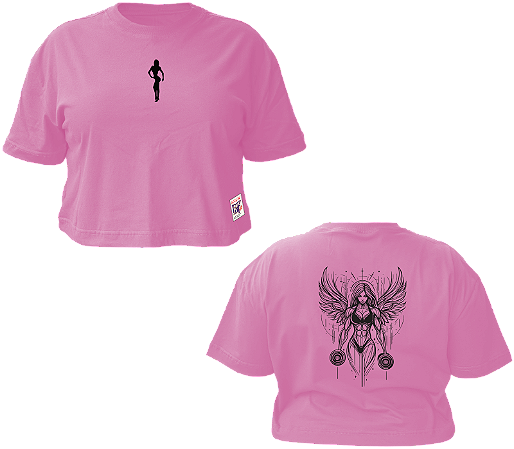 Cropped Oversized Angel