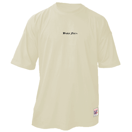 Camiseta Oversized Body Fat % Black Piano 2