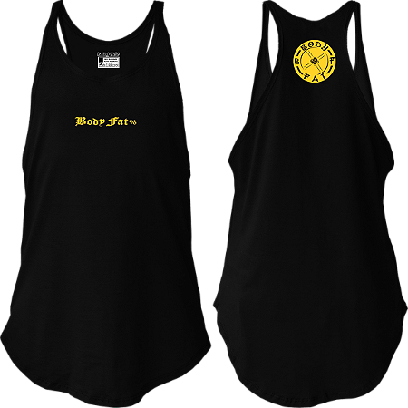 Regata Cavada Body Fat Amarelo