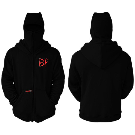 Casaco Balaclava e Capuz Red Mystery