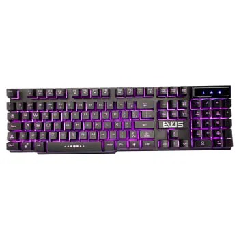 Teclado Evus TC-05 Thunder Gamer com LED ABNT2