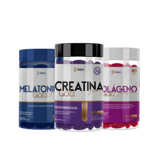 MELATONINA + COLÁGENO + CREATINA