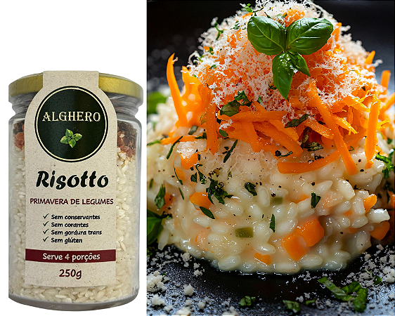 Risotto Primavera de Legumes