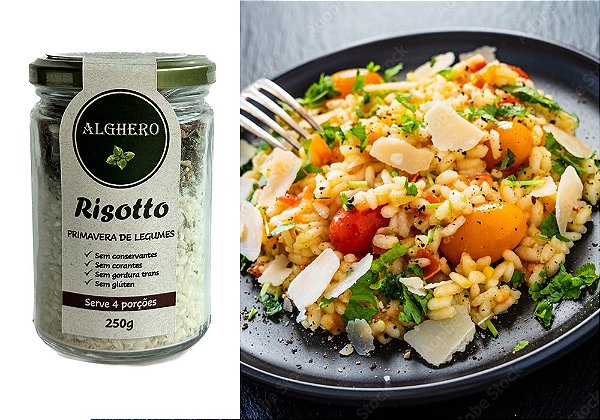 Risotto Primavera de Legumes