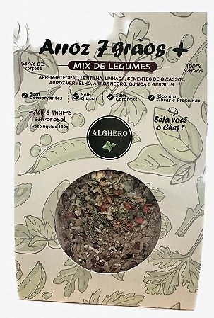 ARROZ 7 GRÃOS + MIX DE LEGUMES