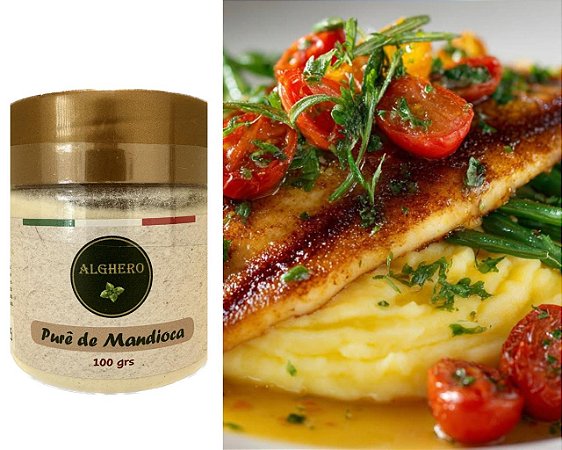 Purê de Mandioca