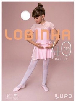 Meia Calça Infantil Lobinha Ballet Fio 40 Lupo - Código 2520