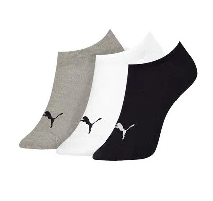 Kit com 3 Meias Puma Sapatilha Invisível 4710