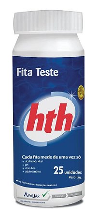 FITA TESTE CLORO/PH 25 FITAS