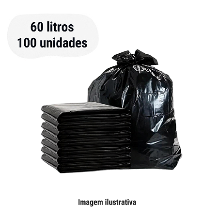 SACO P/LIXO 60 LITROS CENTO