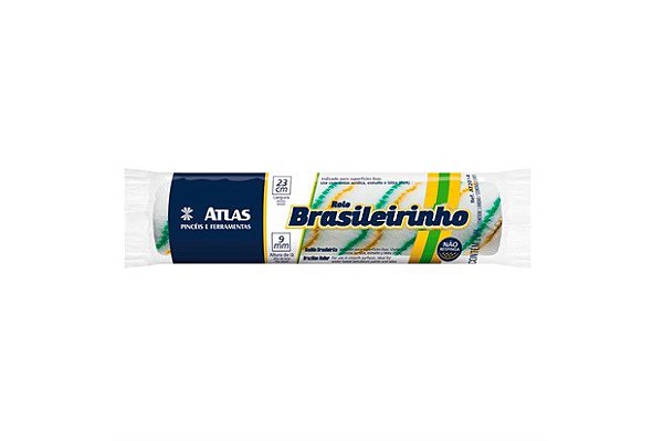 ROLO LA ANTIRESPINGO 23CM BRASILEIRINHOAT2014