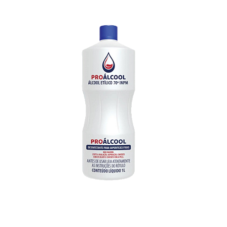 ALCOOL LIQUIDO 70 1 LITRO PROALCOOL