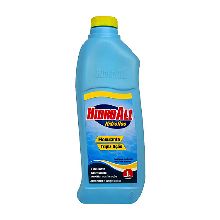 CLARIFICANTE HIDROFLOC HIDROALL 1 LITRO