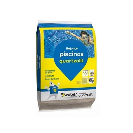 REJUNTE PISCINA BRANCO 5 KG QUARTZOLIT