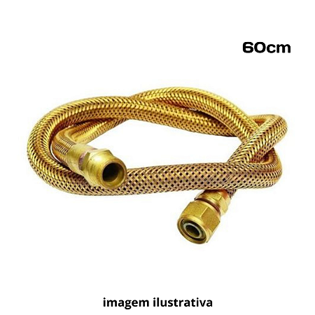 ENGATE TRANCADO COBRE P/ GAS 60 CM